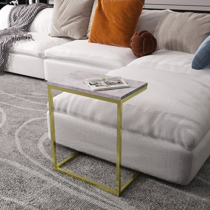 Albert Stone Sofa Table - ipse ipsa ipsum