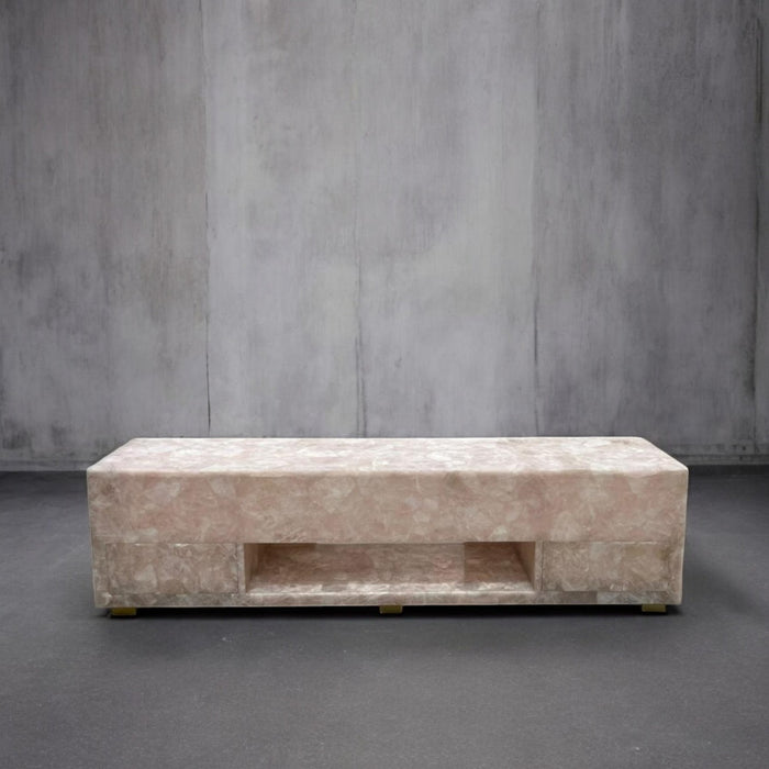 Rose Crystal TV Console