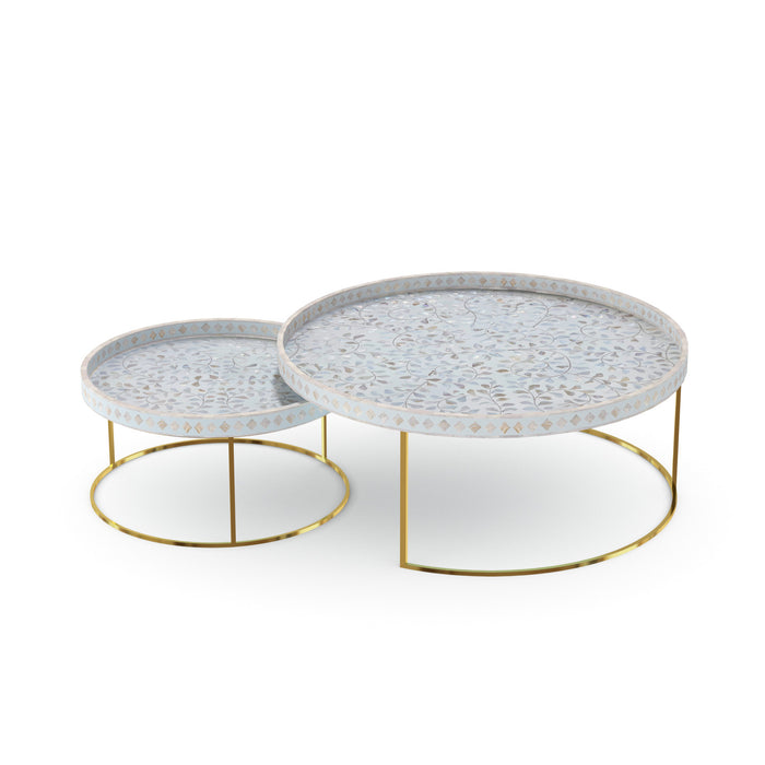 Keong Saik Nesting Coffee Table (Set of 2) - ipse ipsa ipsum