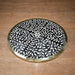 Lazy Susan - Black and White Inlay - ipse ipsa ipsum