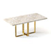 Max Dining Table Antique Brass - ipse ipsa ipsum
