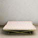nymeria bone inlay coffee table - white and orange - ipse ipsa ipsum