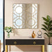 Patterned Mirror - Antique Brass - ipse ipsa ipsum