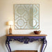 Patterned Mirror - Antique Brass - ipse ipsa ipsum