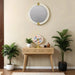 Peranakan Desk Mirror - Green and Pink Inlay - ipse ipsa ipsum