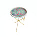 Small Peranakan Bone Inlay Side Table - ipse ipsa ipsum