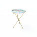 Small Peranakan Bone Inlay Side Table - ipse ipsa ipsum