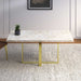 Max Dining Table Antique Brass - ipse ipsa ipsum
