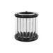 Art Deco Round Hurricane Candle Holder - ipse ipsa ipsum