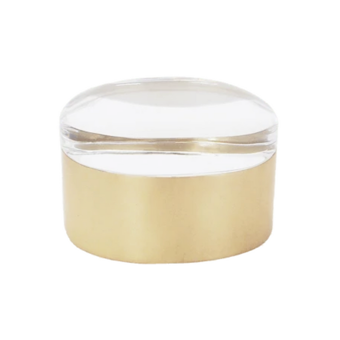 Magnifying Round Box - ipse ipsa ipsum