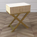 Martha Rattan Bedside Table - ipse ipsa ipsum