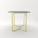 Straits Dining Table Antique Brass - ipse ipsa ipsum