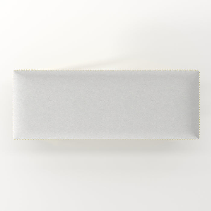 Nymeria Grey Cowhide Bench - ipse ipsa ipsum