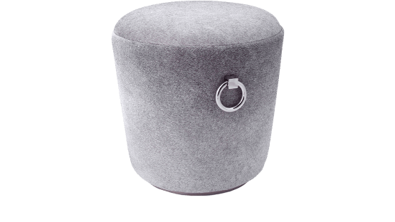 Nymeria Grey Pouf - ipse ipsa ipsum