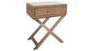 Martha Rattan Bedside Table - ipse ipsa ipsum